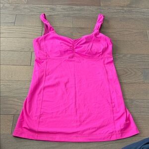 lululemon athletica Bright Pink Tank Top, Like New, Size 10